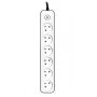 TRACER Power Strip Zebra 1,5 m 6 kištukinių lizdų