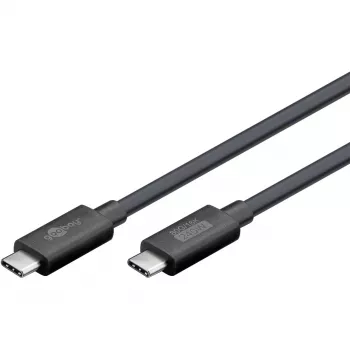 USB-C laidas WENTRONIC USB4 Gen4 1,2 m – palaiko 16k@60Hz ir 4K@120Hz