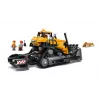 LEGO City 60466 Geltonas buldozeris su priekiniu krautuvu, konstruktorius, 682 detalės, 3 figūrėlės, nuo 8 metų