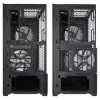 Lian Li LANCOOL 216 korpusas + HYDROSHIFT II LCD-C 360TL AiO rinkinys - juodas