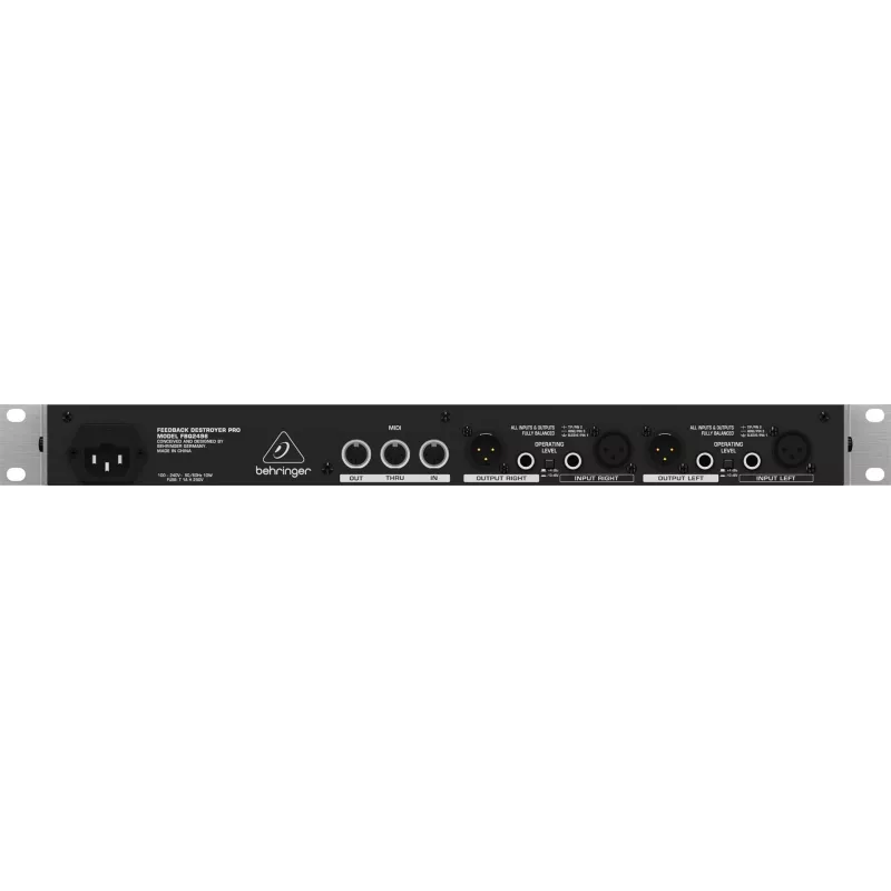 Behringer FBQ2496 garso ekvalaizeris