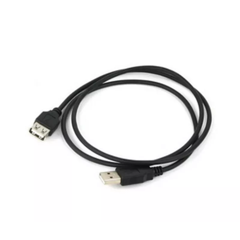 USB kabelis Star Micronics USB 2.0 1m juodas Vyriškas/Vyriškas