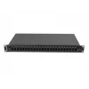 Paskirstymo dėžė šviesolaidinei 1U 24xSC Simplex / 24xLC Duplex Rack 19 inch juoda