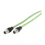 METZ CONNECT jungiamasis kabelis M12 1m žalias X-koduotas 142M2X11010