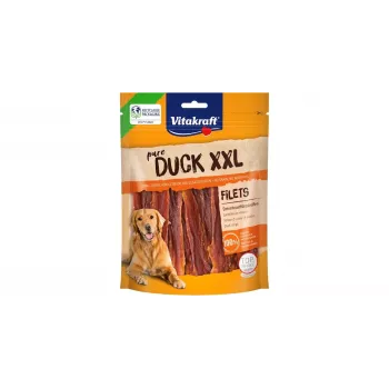 Vitakraft Duck Fillets XXL 250 g – natūralus antienos skanėstas šunims, be grūdų, baltymų 50%