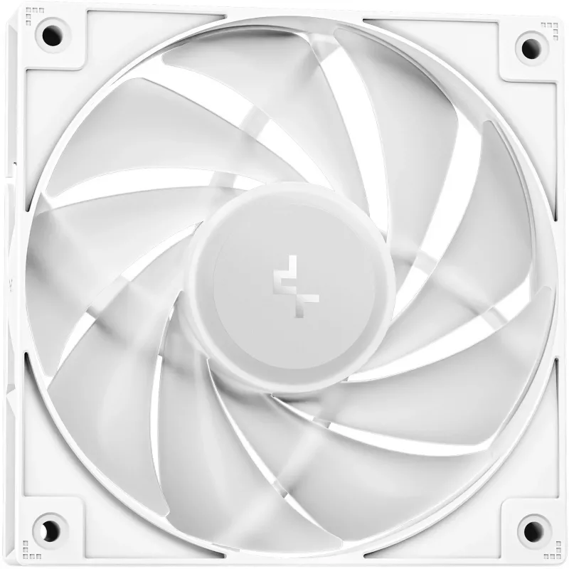 Vandens aušintuvas „all-in-one“ DeepCool LE360 WH V2 12 cm Baltas — 360 mm radiatorius, 3x120 mm ventiliatoriai, LGA 1851 palaikymas