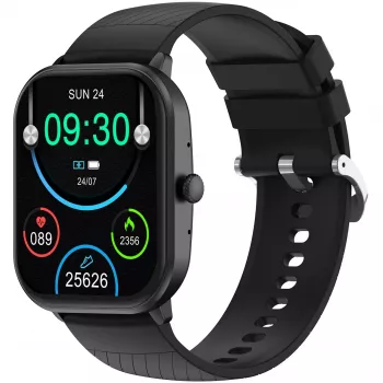 DENVER SWC-187B Black – išmanusis laikrodis su AMOLED ekranu ir Bluetooth skambučiais