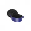 Ketaus kokotė Staub 4,25 l, 29 cm, mėlyna