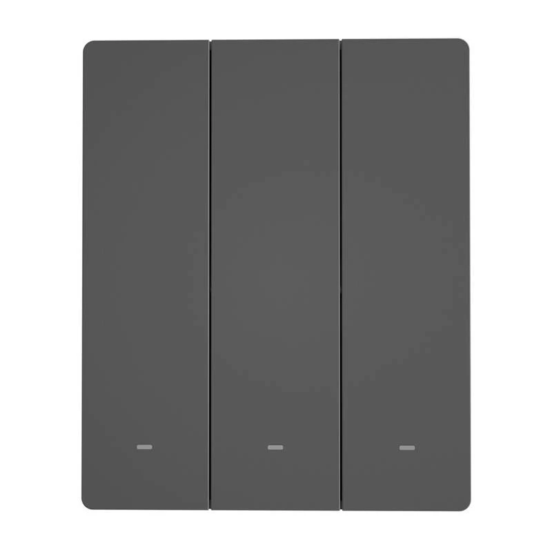 Sonoff M5-3C-80 Wi‑Fi išmanusis sieninis jungiklis, 3 mygtukai