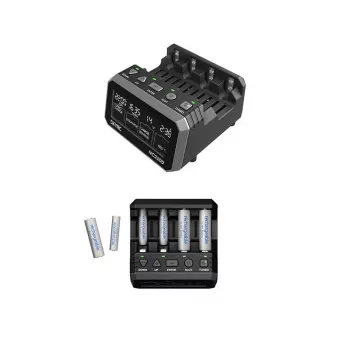 Baterijų įkroviklis SKYRC NC2200 4 kanalų AA/AAA 2200 mAh elementams