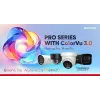 Hikvision Pro Series su ColorVu 4 MP išmaniuoju hibridiniu apšvietimu ir ColorVu fiksuoto kupolo tinklo kamera