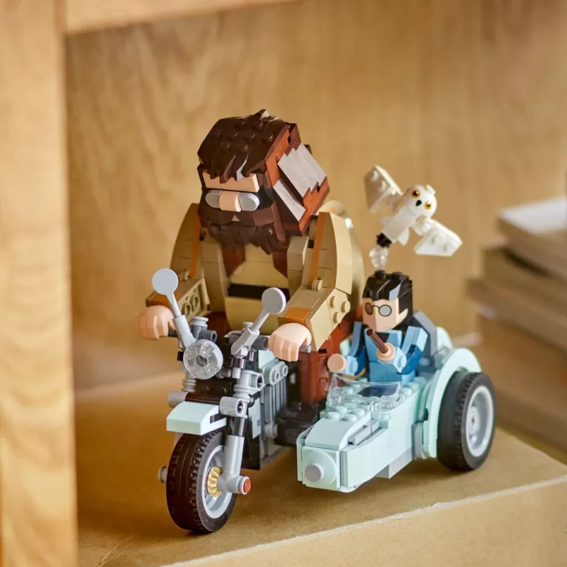 LEGO HARRY POTTER 76443 Hagrido ir Harrio motociklo pasivažinėjimas
