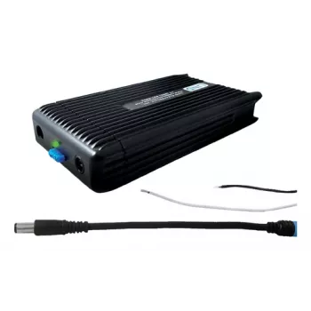 Gamber-Johnson POWER ADAPTER 120 W maitinimo adapteris/inverteris nešiojamiesiems kompiuteriams, įėjimas 11–16 V, vidaus patalpoms, juodas