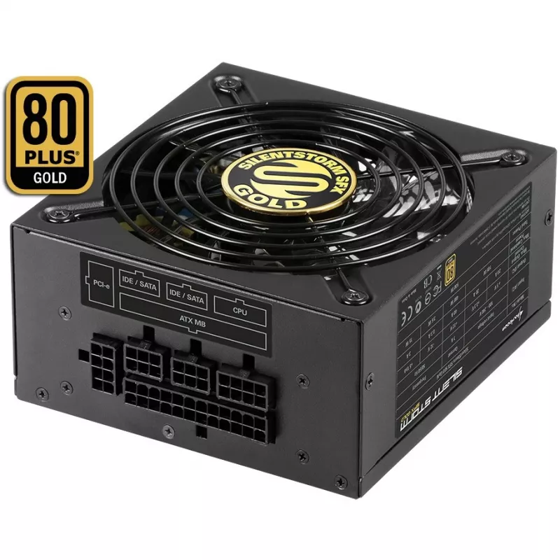 Sharkoon SilentStorm SFX 500 Gold - maitinimo blokas (vidinis) - 80 PLUS Gold - AC 100-240 V - 500 W