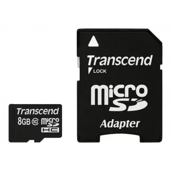 Transcend Premium - „Flash“ atminties kortelė (microSDHC su SD adapteriu)