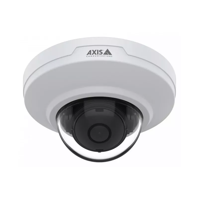 Axis M3088-V 02375-001 IP saugos kamera, mini kupolas, 8 MP, patalpoms, IK08 atspari vandalizmui, balta