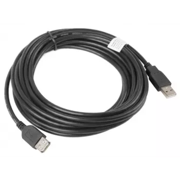 Lanberg CA-USBE-10CC-0050-BK USB ilginimo laidas 5 m USB 2.0 USB A juodas
