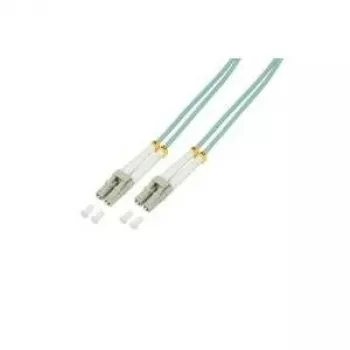 Logilink laidas Patch-Cable LC Multi-Mode (M) - LC Multi-Mode (M) 15 m, šviesolaidis 50/125 µm OM3, halogeno neturintis, jūros vandens spalvos (FP3LC15)