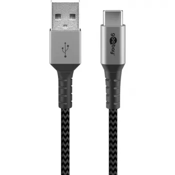 Goobay 49297 USB kabelis juodas