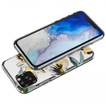 Apsauginis telefono dėklas Devia iPhone 11 Pro Max, geltonas