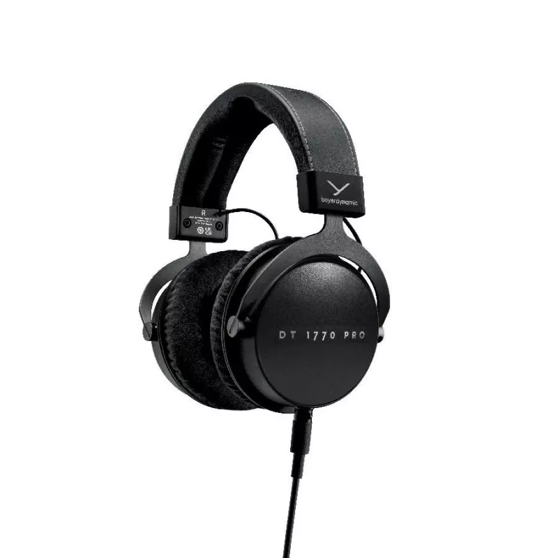 Ausinės Beyerdynamic DT 1770 Pro MKII – laidinės, uždengiančios ausis, galvos lankas, 50–40000 Hz, 377 g, juodos