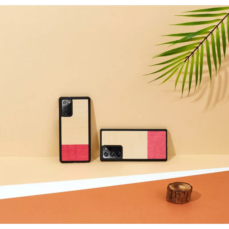 Apsauginis dėklas Samsung Galaxy Note20 Ultra man and wood miss match black