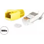 RJ-45 kištukas ShiverPeaks 72067-100Y geltonas