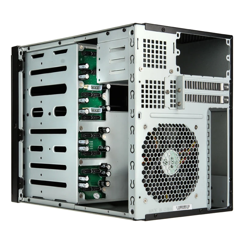 Kompiuterio korpusas SilverStone SST-DS380B Mini-ITX juodas