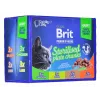 BRIT Premium Cat Sterilised Plate – šlapias kačių ėdalas – 12x100g