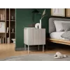 Naktinis staliukas Cama Meble ISLA 44,5x40x59 cm kashmyro matinis, MDF ir medžio drožlių plokštė, 2 vnt. komplektas