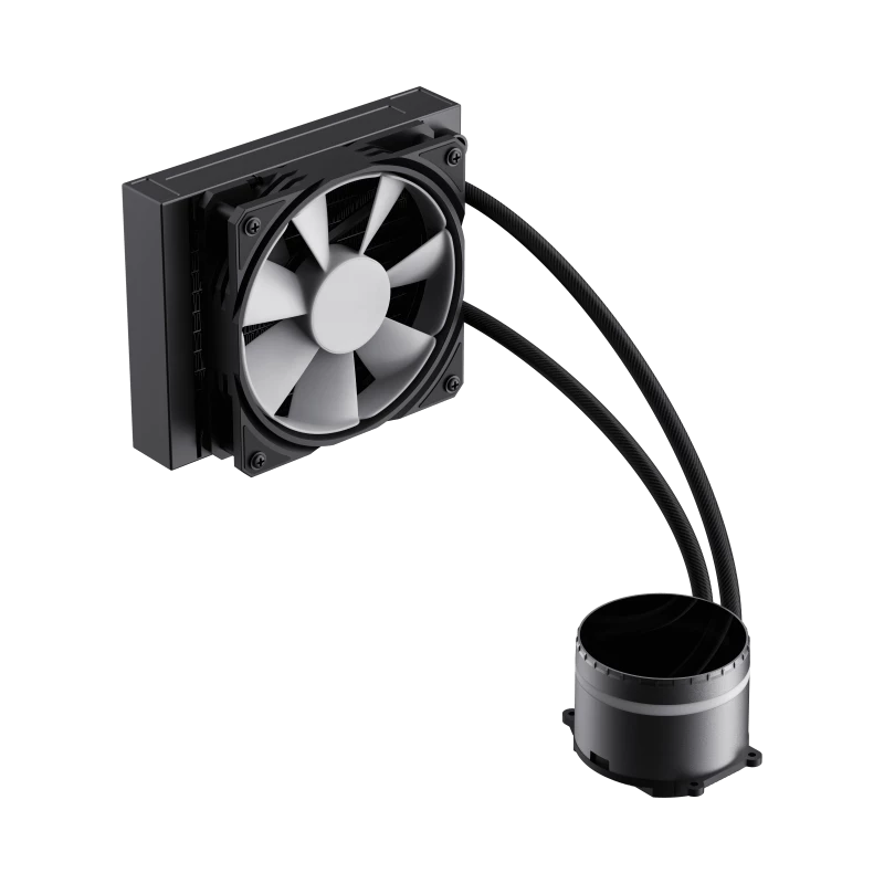 Gamemax ICEBURG 120 BK | 120 mm skysčio aušintuvas procesoriui | Juodas