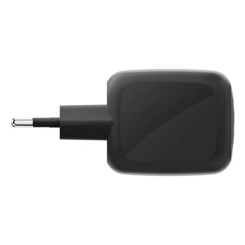 Greičio įkroviklis AC patalpoms Belkin WCH020kqBK, 2× USB-C, universali suderinamumas, apsauga nuo viršįtampių, juodas