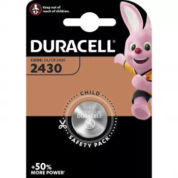 Duracell DL2430 vienkartinė ličio baterija, 3 V, 24.5 mm, 1 vnt.