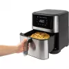 ProfiCook PC-FR 1269 H karšto oro gruzdintuvė 8 L 1800 W juoda, nerūdijantis plienas