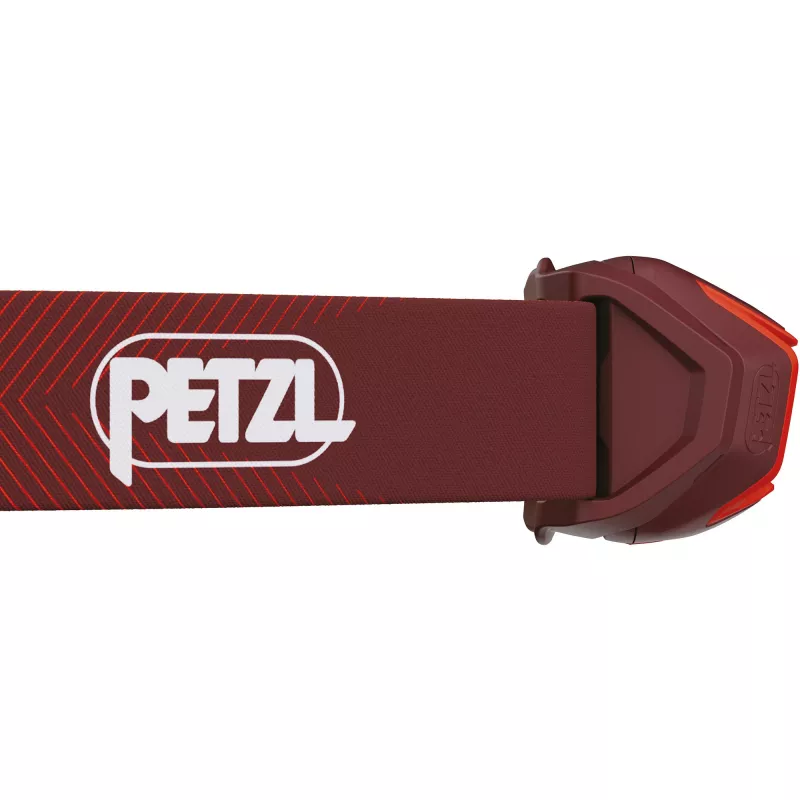 Petzl Actik Core raudona LED galvos žibintuvėlis su įkraunama baterija