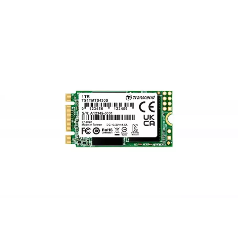 SSD diskas Transcend 1 TB M.2 SATA III 3D NAND model 430S