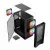 Logic Concept ARYA ARGB Midi Tower Korpusas Juodas su USB 3.0