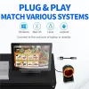 Qoltec 50857 laidinis stacionarus brūkšninių kodų skaitytuvas, 1D/2D, QR, USB, 1,75 m laidas