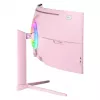 Išlenktas monitorius Arozzi Nova 49 inch (124,5 cm) Dual QHD 5120×1440 LED VA 32:9 4 ms Rožinis