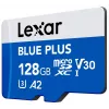 MicroSDXC atminties kortelė Lexar BLUE PLUS 128 GB UHS‑I U3 V30 170 MB/s