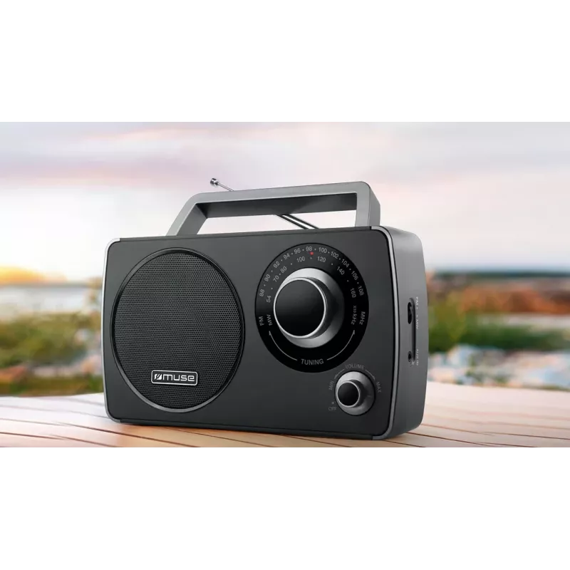 Muse M-075 R | Nešiojamas radijo imtuvas su AUX įėjimu