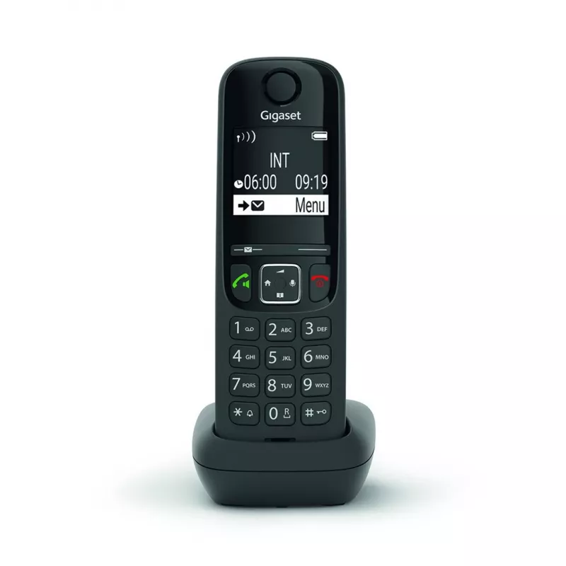 Belaidis analoginis/DECT telefonas Gigaset AS690HX, juodas