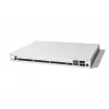 Tinklo jungiklis Cisco Catalyst C1300-24XS valdomas L2/L3, 480 Gbit/s perjungimo talpa, RJ-45/USB-C konsolė, 16 000 MAC lentelė, pilka, 4,15 kg