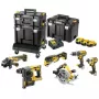 DeWalt DCK685P3T 18V belaidis kombinuotas įrankių rinkinys – 3×5.0 Ah akumuliatoriai, DCH273 plaktukas, kampinis šlifuoklis, dėklas