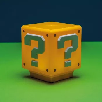 Paladone Super Mario Mini Question Block šviesos elementas