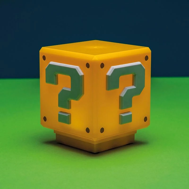 Paladone Super Mario Mini Question Block šviesos elementas