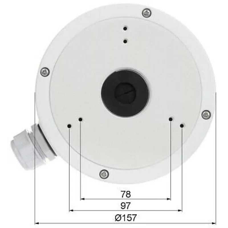 Hikvision Digital Technology DS-1280ZJ-M aksesuaras apsaugos kameroms – jungiamoji dėžė