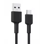 USB-C į USB-A laidas Aukey CB-CA2, nailoninis pintas, Quick Charge 3A, 1 m