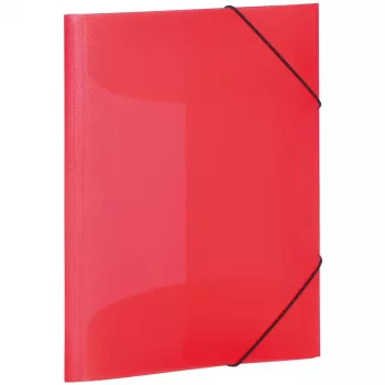 Aplankalas HERMA 19504 Raudonas Skaidrus A4