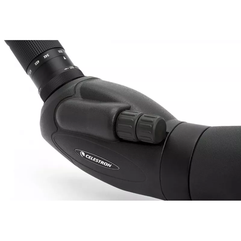 Žiūroninis teleskopas Celestron TrailSeeker 100-45 laipsnių 67x BaK-4 juodas